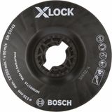 Bosch 2608601715 X-Lock 125 mm Orta Sertlikte Taban Fiber Disk