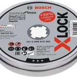 Bosch 2608619267 X-Lock 125x1mm Inox Paslanmaz 10'lu Kesme Taşı