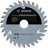 Bosch 2608837752 Standard For Multi Material 85x15 mm 30 Diş Daire Testere Bıçağı