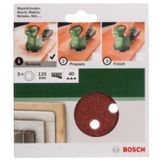 Bosch 2609256a22 5'li 125 mm 40 Kum 8 Delik Eksantirik Zımpara Kağıdı