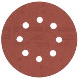 Bosch 2609256a27 125 mm 240 Kum 5'li Zımpara Kağıdı