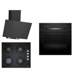Bosch 275 HBF534EB3T - POP6C6O10O - DWK64PJ60T Siyah 3'lü Ankastre Set