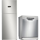 Bosch 2'li Beyaz Eşya Seti KDN55XIE0N-SMS4IKI62T