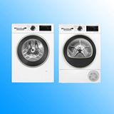 Bosch 2'li Set Wga25202tr 10 Kg Çamaşir Makinesi-wqg244c1tr 9 Kg Kurutma Makinesi Beyaz