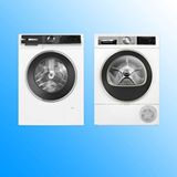 Bosch 2'li Set Wgk264z0tr 11 Kg Çamaşir Makinesi-wqg25201tr 10 Kg Kurutma Makinesi Beyaz