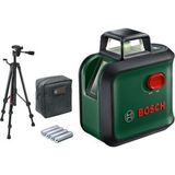 Bosch 360° Çizgi Lazeri, Çok Yönlü ve Güçlü Ebatlı Çapraz Sehpa - Seçenek 1