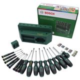 Bosch 39 Parça Standlı Tornavida, Klemens ve Bits Uç Seti 1600A02Z9L