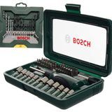 Bosch 46 Parça Tornavida ve 15 Parça x Line Matkap Ucu Seti - Ahşap