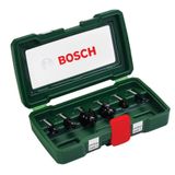 Bosch 6 Parçalı Tc Freze Ucu Seti 8 mm Şaft