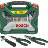 Bosch 70 Parça X-Line Titanyum Delme Vidalama Seti