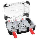 Bosch 8 x PRO Sheet Metal Power Change Plus Delik Testeresi Seti (Paslanmaz Çelik Saclar, Çelik Saclar, Ø 20-64 mm, Profesyonel Aksesuar Matkap)
