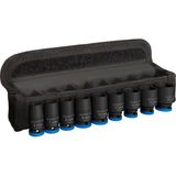 Bosch 9 x PRO Impact lokma anahtar seti (31 x 28 mm, profesyonel aksesuar matkap ve tornavida)