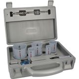 Bosch 9 x PRO Multi Material Power Change Plus delik açma testeresi seti – Üfleme kalıbı kılıfı (yumuşak ahşap, alçıpan duvar için, Ø 22, 29, 35, 44, 51, 64 mm, profesyonel aksesuar, matkap/tornavida