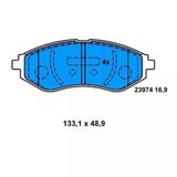 Bosch 986424818 Aveo T250 T255 05- Kalos 02- 539901132 Ön Fren Balatası