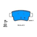 BOSCH 986495111 Fren Balatası Arka Linea 07- Punto Evo 09- Grande Punto / Corsa D 06-