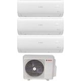 Bosch A++ 36000 BTU 1 Dış + 3 Iç Ünite 12000 + 12000 + 12000 BTU Multi Inverter Klima - beyaz