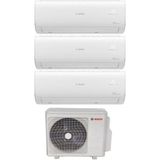 Bosch A+ 36000 BTU 1 Dış + 3 Iç Ünite 24000 + 12000 + 9000 BTU Multi Inverter Klima - beyaz