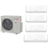 Bosch A++ 36000 BTU/h 1 Dış + 4 Iç Ünite 9000 + 9000 + 12000 + 18000 BTU/h Multi Inverter Klima