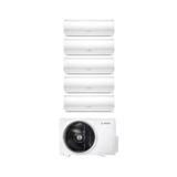 Bosch A++ 42000 Btu 1 Dış + 5 İç Ünite (2x9000 + 3x12000 Btu) Multi Inverter Klima