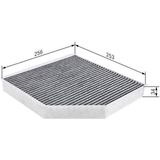 Bosch A6 A7 A8 2.0 2.8 3.0 Fsi Tdı 11 Karbonlu Polen Filtresi