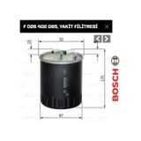 Bosch A6420920201 Mercedes Sprinter Yakıt Filtresi