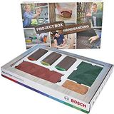 Bosch Accessories 15 parçalı proje kutusu seti (ahşap, renk ve metal için, zımpara projeleri için aksesuar)
