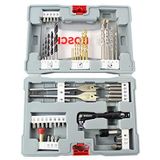 Bosch Accessories Professional 49 parça uç ve matkap ucu Premium X-Line seti (beton matkap ucu, fayans matkabı, evrensel tutucu, derinlik durdurucu, uç el tornavidası, sağlam çanta içinde, aksesuar