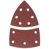 Bosch Accessories zımpara kağıdı (çok amaçlı zımpara için, farklı malzemeler, 10 adet, 102 x 62/93 mm, granülasyon 40)