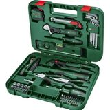 Bosch Advanced El Aleti Seti 52'li 1600A02BY7 Yeşil Renkli Ergonomik Tasarımlı Kalite Aletler