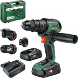 Bosch Advancedımpact 18V-80 Quicksnap 2 x 2,5 Ah Akülü Darbeli Matkap Set - 06039E2105