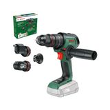 Bosch AdvancedImpact 18V-80 Quicksnap Solo Darbeli Matkap, Aküsüz, Set - Üç Bağlantı