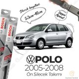 Bosch Aeroeco 2005-2008 Volkswagen Polo Muz Silecek Takımı