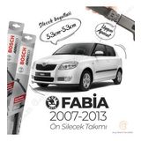 Bosch Aeroeco 2007-2013 Skoda Fabia Muz Silecek Takımı