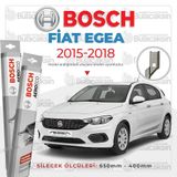 Bosch Aeroeco Fiat Egea 2015-2018 Ön Muz Silecek Takımı