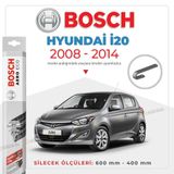 Bosch Aeroeco Hyundai i20 2008-2014 Ön Muz Silecek Takımı