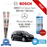 Bosch Aeroeco Mercedes B160 W245 2005-2011 Muz Silecek Takımı