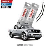 Bosch Aeroeco Nissan Navara Mayıs 2005-2014 Model Muz Silecek Takımı