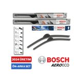 Bosch Aeroeco Nissan X-Trail 2000-200 Ön Arka Silecek