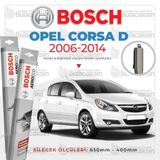 Bosch Aeroeco Opel Corsa D 2006-2014 Ön Muz Silecek Takımı