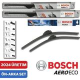 Bosch Aeroeco Rear Toyota Corolla HB 2001-2006 Ön Arka Silecek