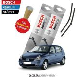 Bosch Aeroeco Renault Clio 2 2002 Silecek Takımı