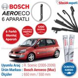 Bosch Aeroeco Renault Scenic 2006-2009 Muz Silecek Takımı