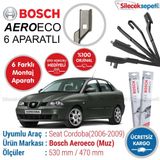 Bosch Aeroeco Seat Cordoba 2006-2009 Muz Silecek Takımı