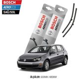 Bosch Aeroeco Volkswagen Golf 6 2012 Muz Silecek Takımı