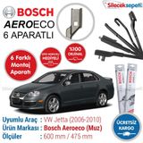 Bosch Aeroeco Volkswagen Jetta 2006-2010 Muz Silecek Takımı
