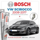 Bosch Aeroeco Volkswagen Scirocco 2008-2017 Muz Silecek Takımı