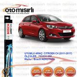 Bosch Aerotwin A120S Citroen C4 Ön Silecek Takımı