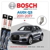 Bosch Aerotwin Audi Q3 2011-2017 Uyumlu Muz Silecek Takımı