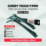 Bosch Aerotwin Chery Tiggo 7Pro 2022-2025 Ön Silecek Takımı