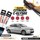 Bosch Aerotwin Citroen C-Elysee 2012-2016 Silecek Seti